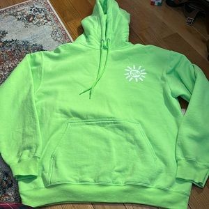 Lime, green, Be Kind graphic sweatshirt